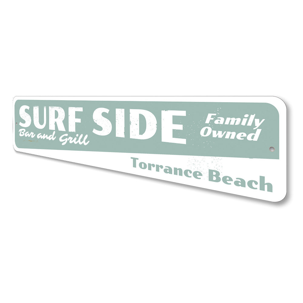 Surfside Bar & Grill Sign Aluminum Sign