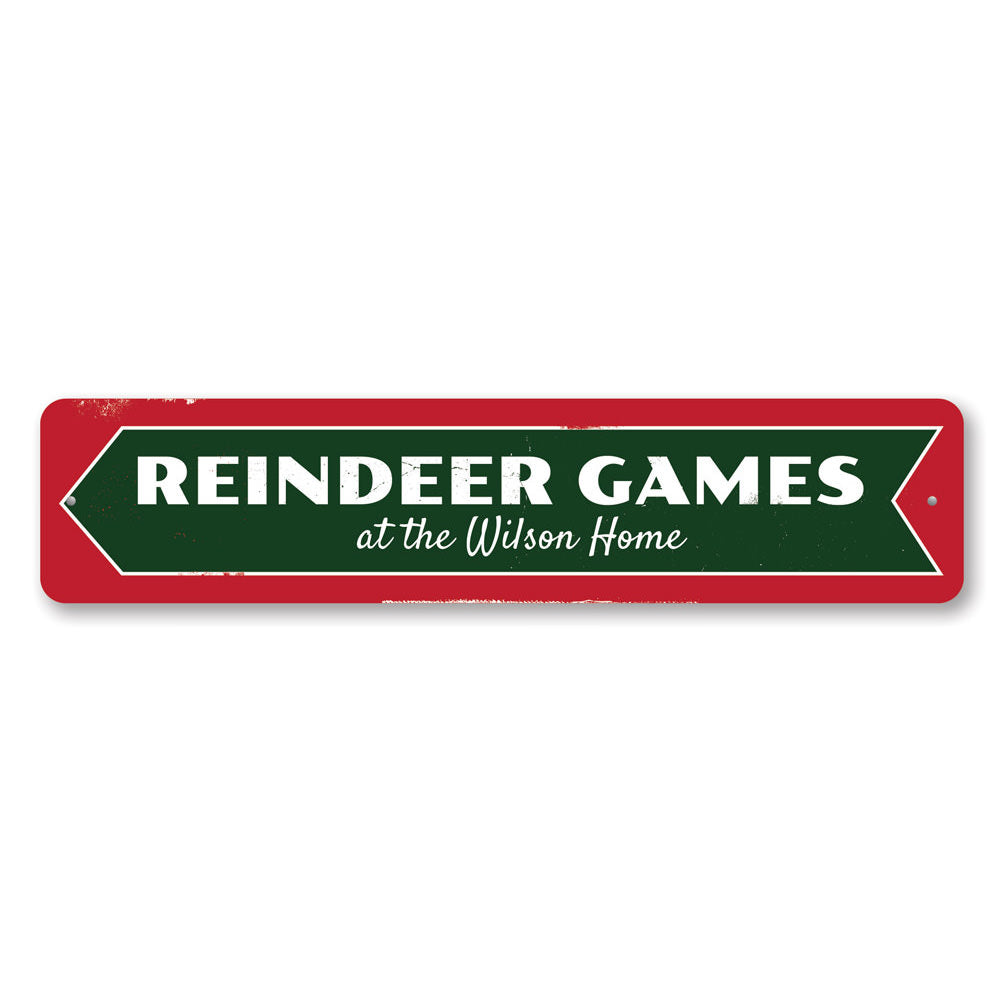 Reindeer Games Sign – Lizton Sign Shop