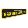 Railway Supply Company Sign Aluminum Sign