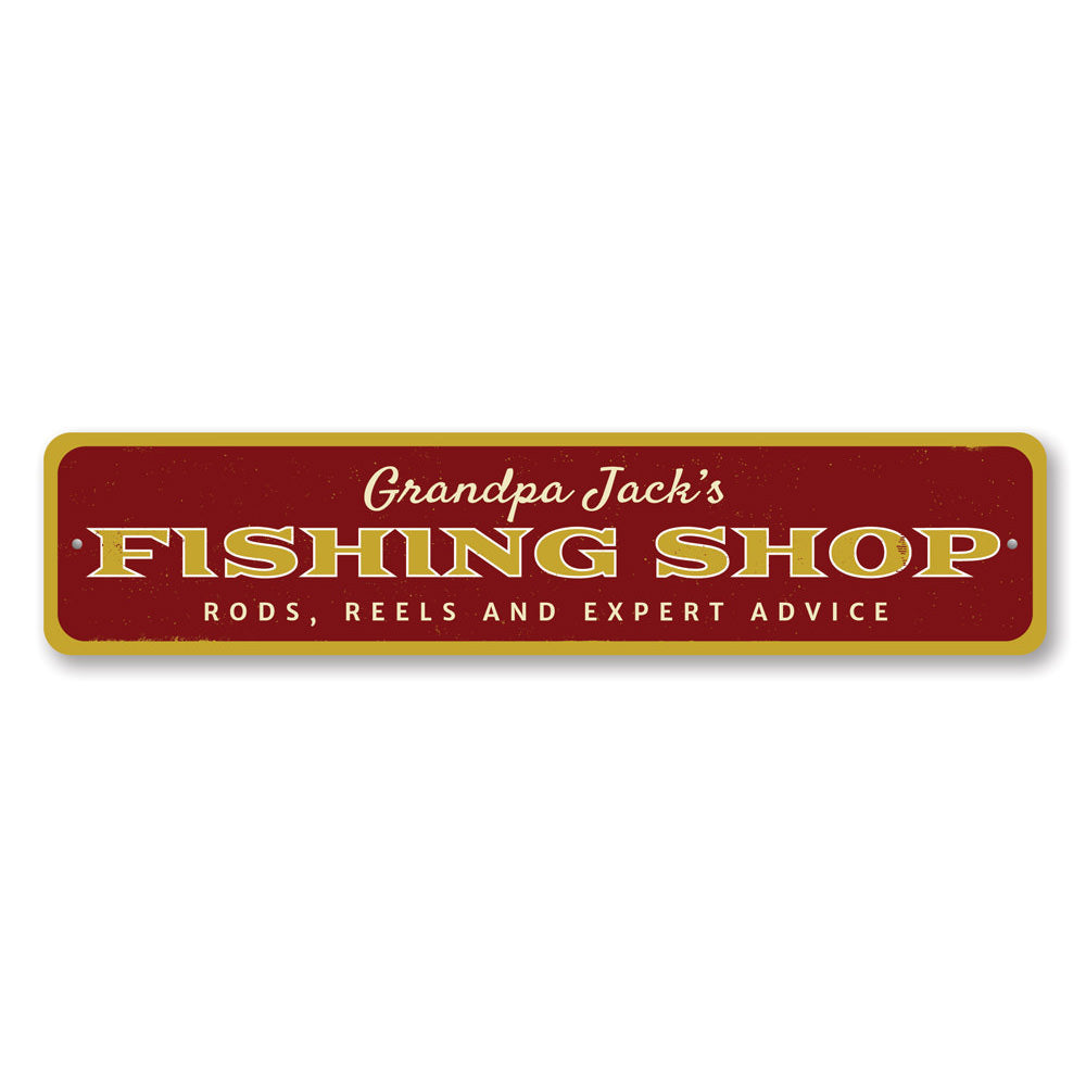 Fishing Shop Sign