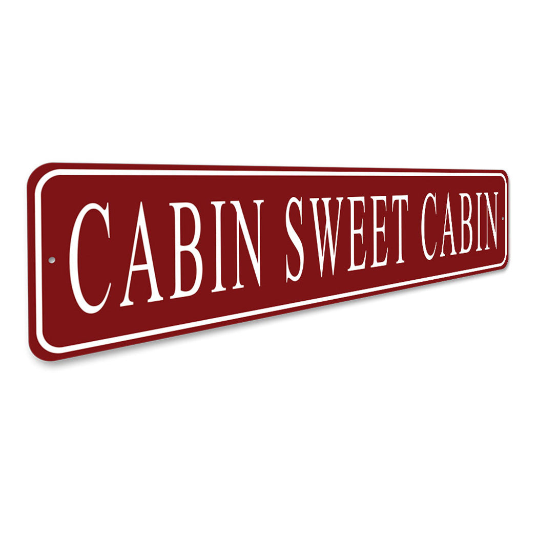 Cabin Sweet Cabin Sign