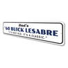 Buick Lesabre Sign Aluminum Sign