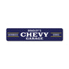 Chevy Sign Aluminum Sign
