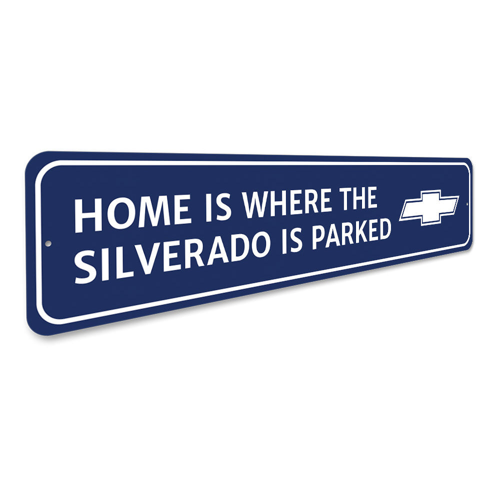 Silverado Sign Aluminum Sign