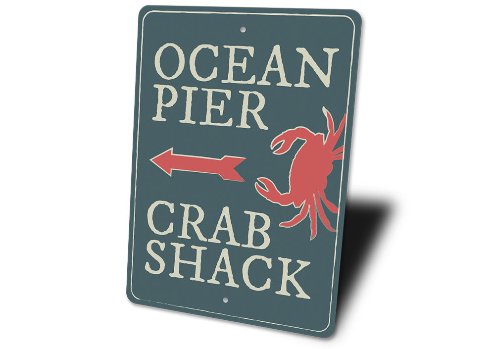 Ocean Pier Sign