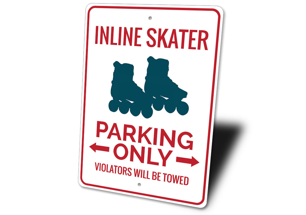 Inline Skater Parking Sign