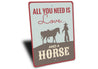 Horse Quote Sign