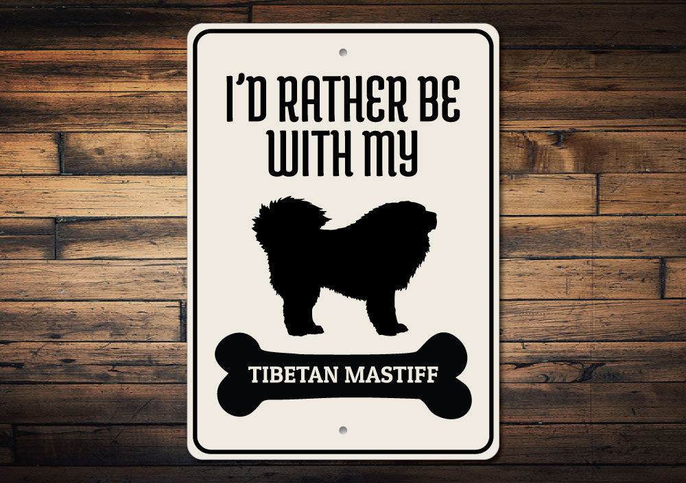 Tibetan Mastiff Sign