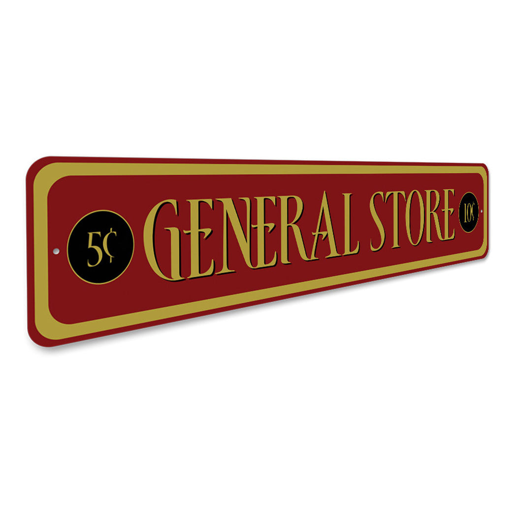 General Store Novelty Sign