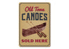 Old Town Canoes Sign