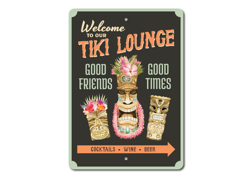 Tiki Lounge Sign