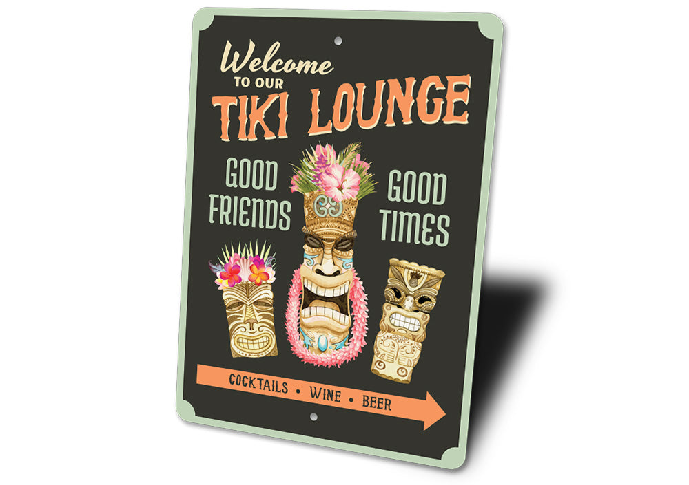 Tiki Lounge Sign