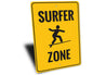 Surfer Zone Sign
