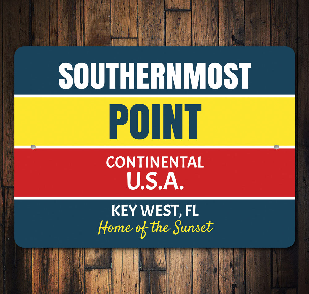 Southernmost Point Sign