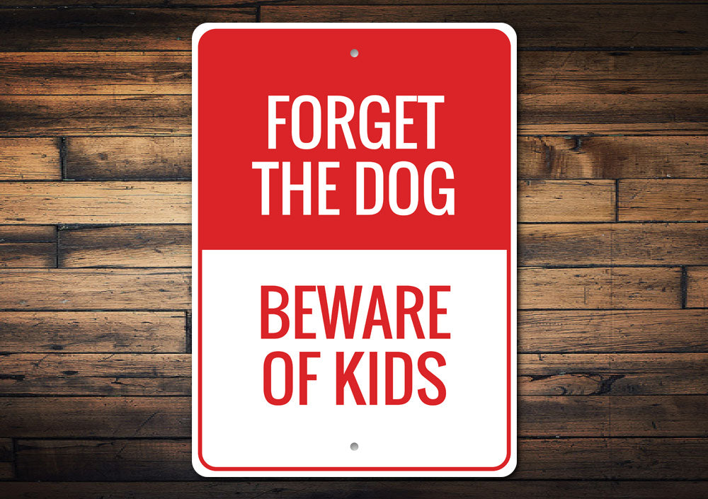 Beware of Kids Sign