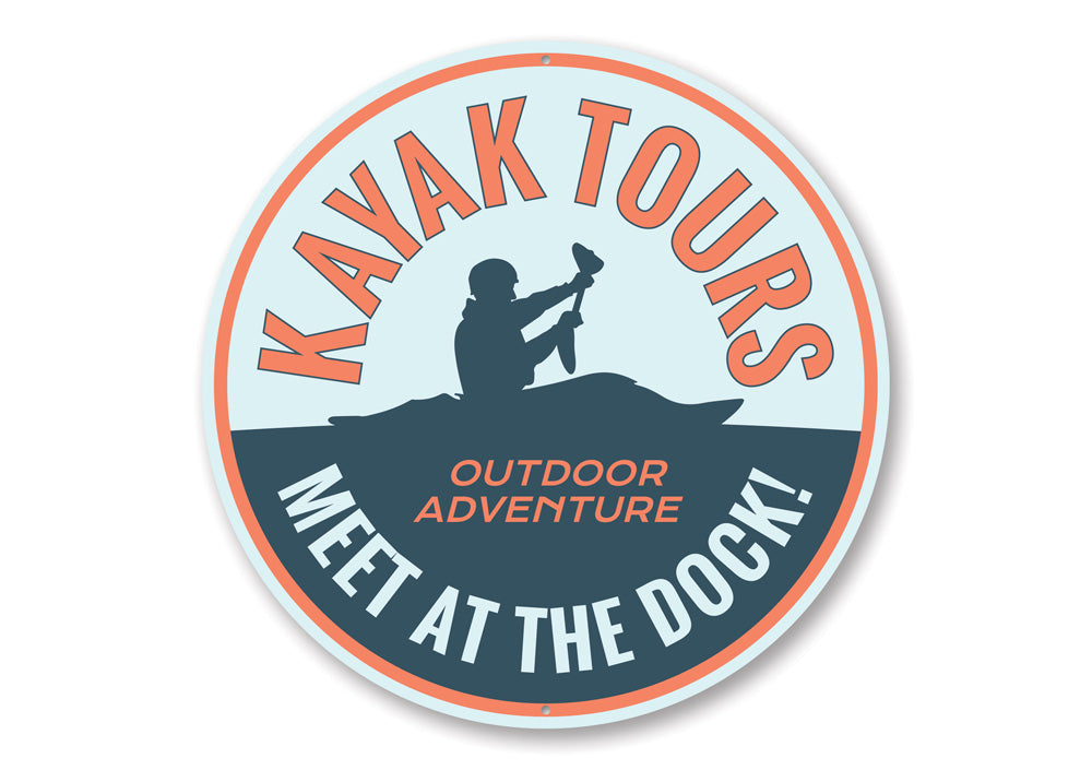 Kayak Tours Sign