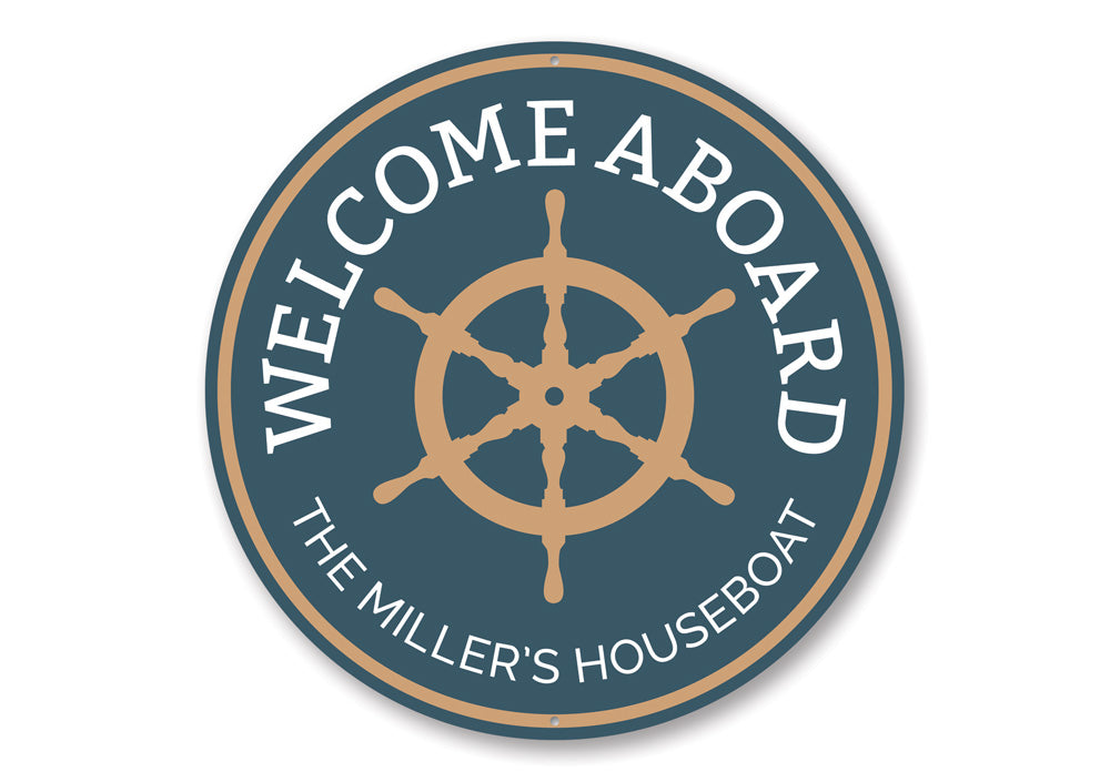 Houseboat Sign