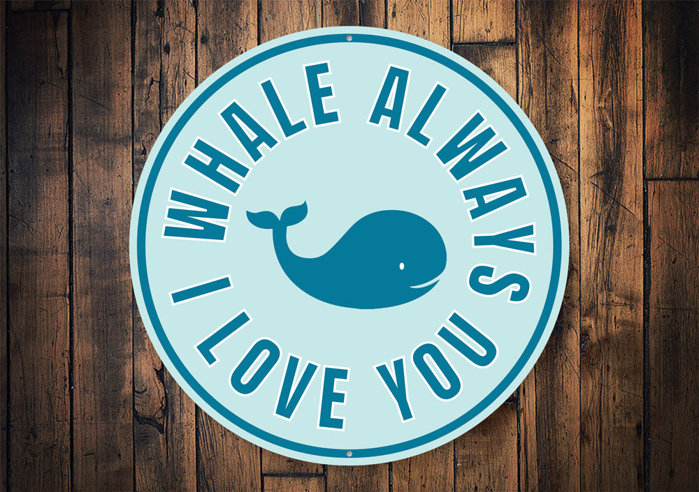 Whale Lover Sign