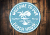 Beach House Key West Sign