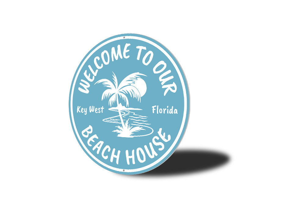 Beach House Key West Sign