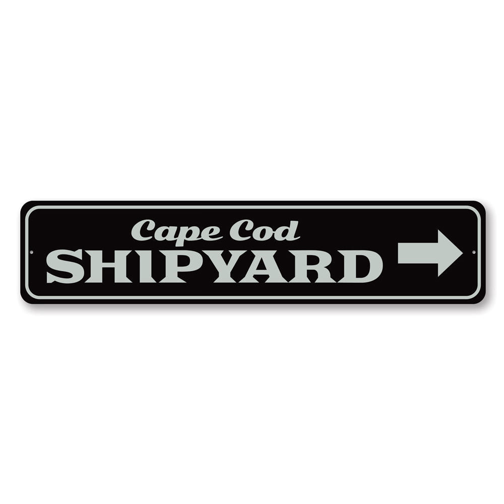 Cape Cod Sign, Fishing Supply Sign, Boating Sign, Cape Cod Store Aluminum  Sign