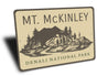 Mount McKinley Sign