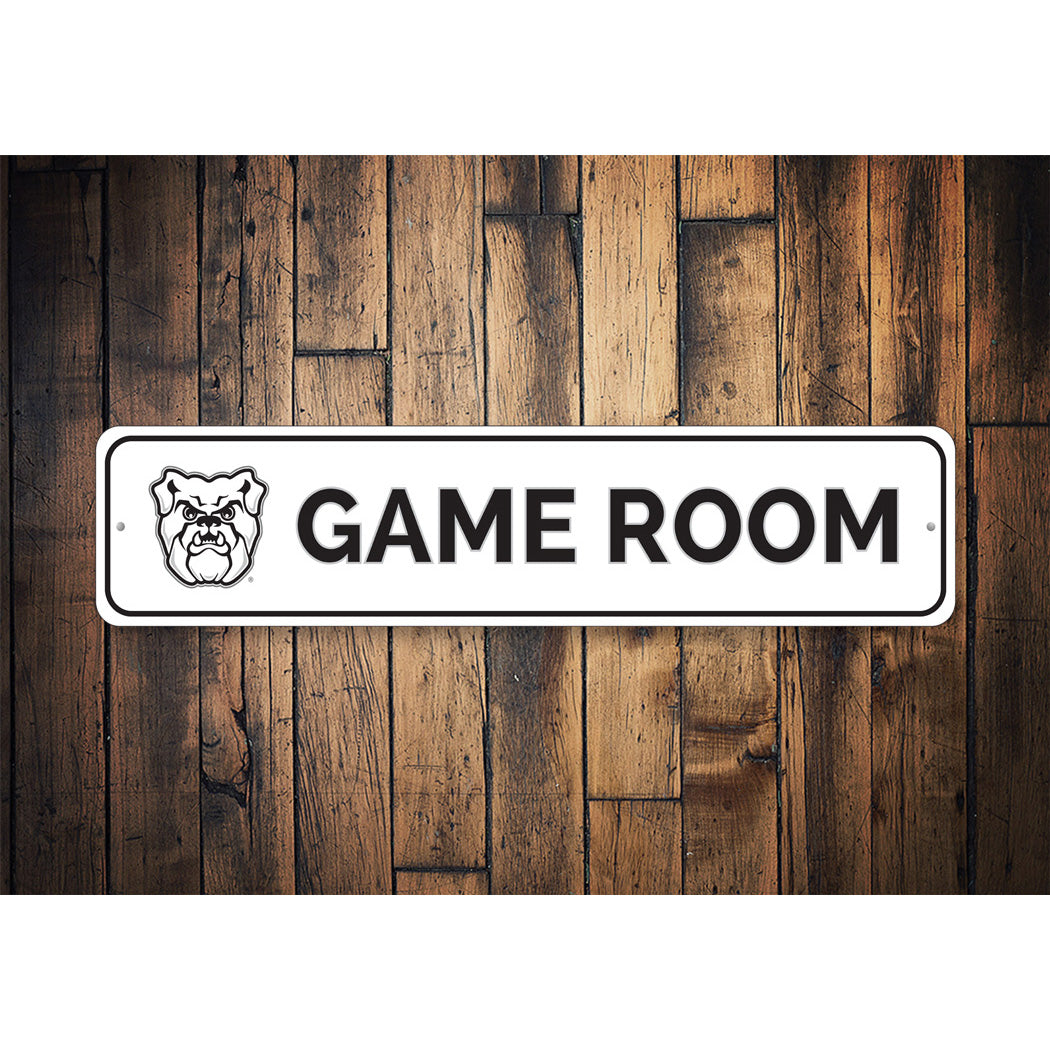Butler University Bulldogs Game Room Sign