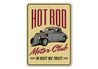 Hot Rod Motor Club - In Rust We Trust Garage Sign