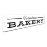 Farmhouse Bakery Sign, Baker Gift Sign, Farm Aluminum Sign