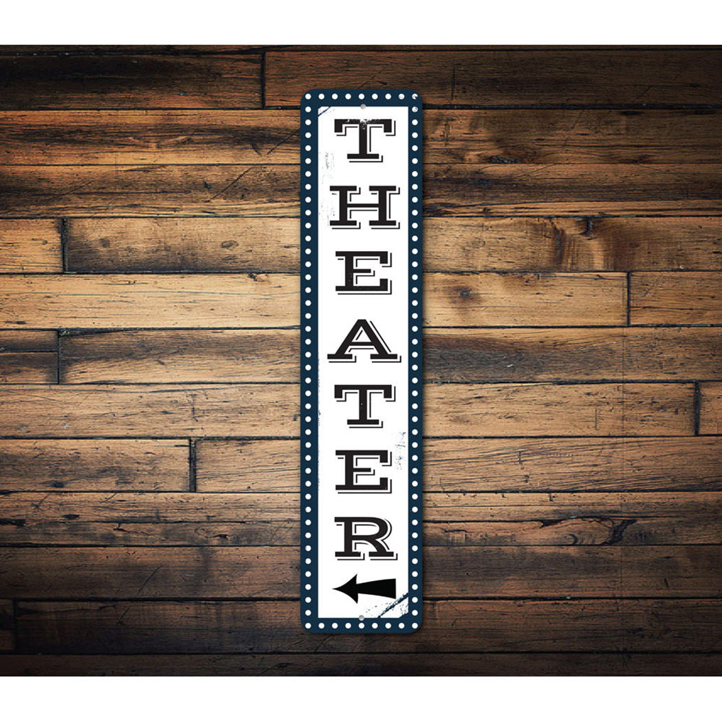 Vertical Theater Sign