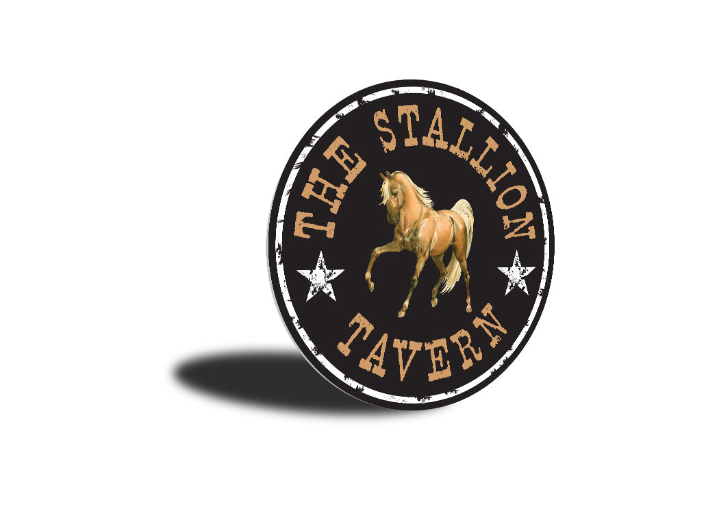 The Stallion Tavern Sign