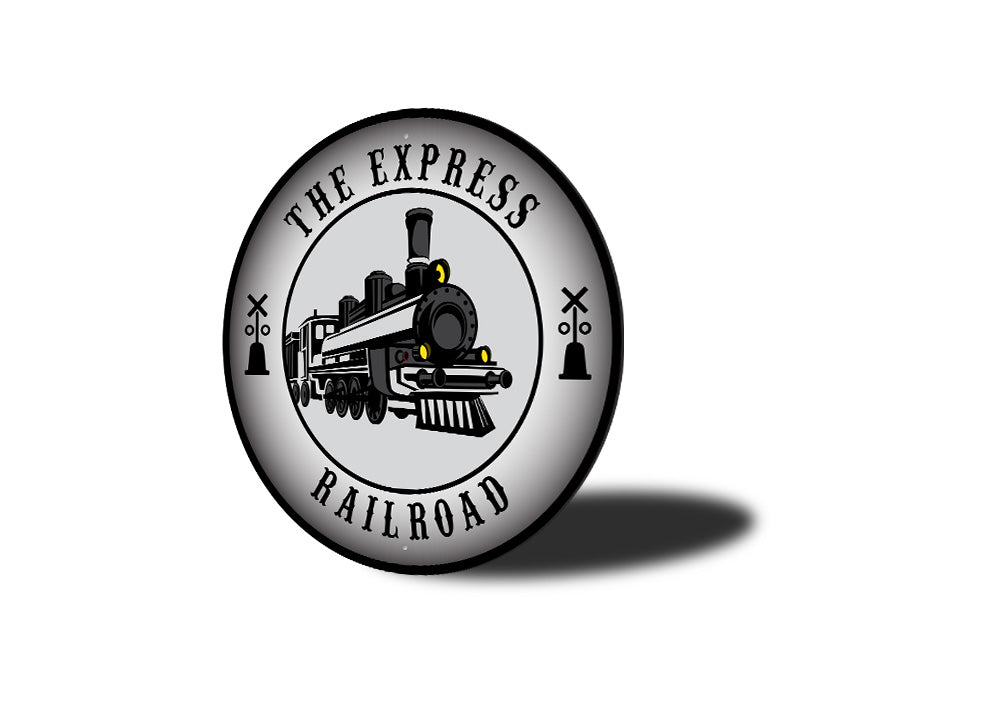 The Express Railroad Sign