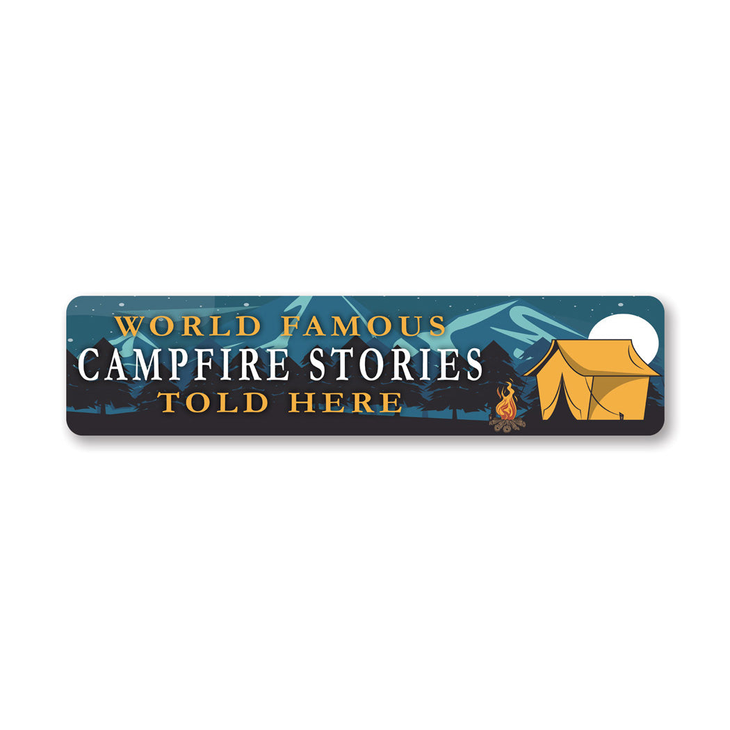 Best Campfire Stories Sign