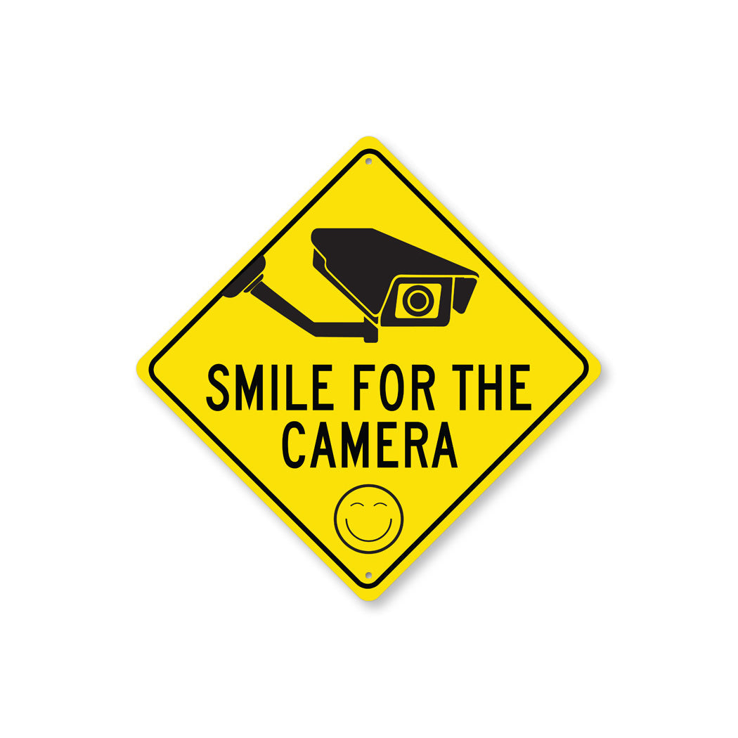 smile-your-on-camera-diamond-sign-lizton-sign-shop for Free Printable Smile You Re On Camera Signs Smile Your On Camera Diamond Sign – Lizton Sign Shop for Free Printable Smile You Re On Camera Signs