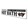 Vintage Hot Bath Sign