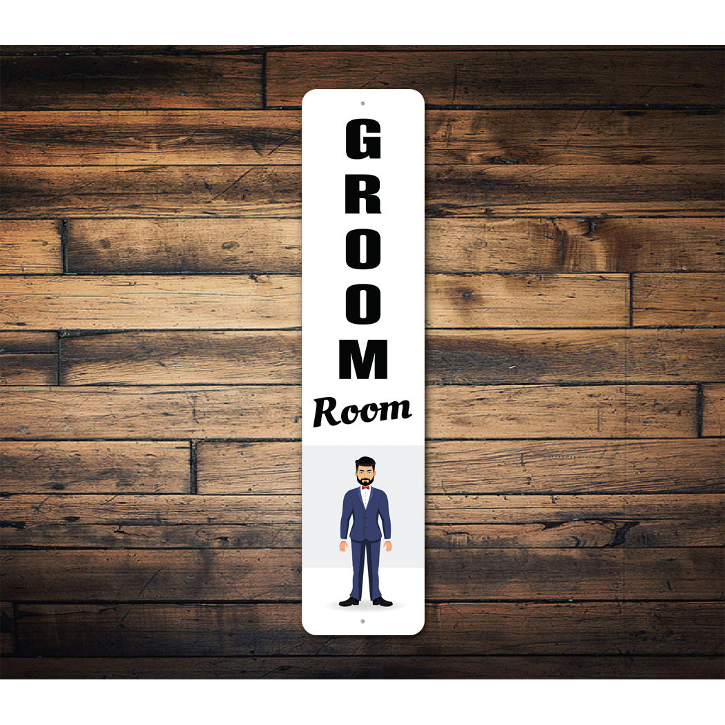 Grooms Room Sign