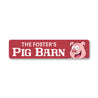 Pig Barn Farm Sign