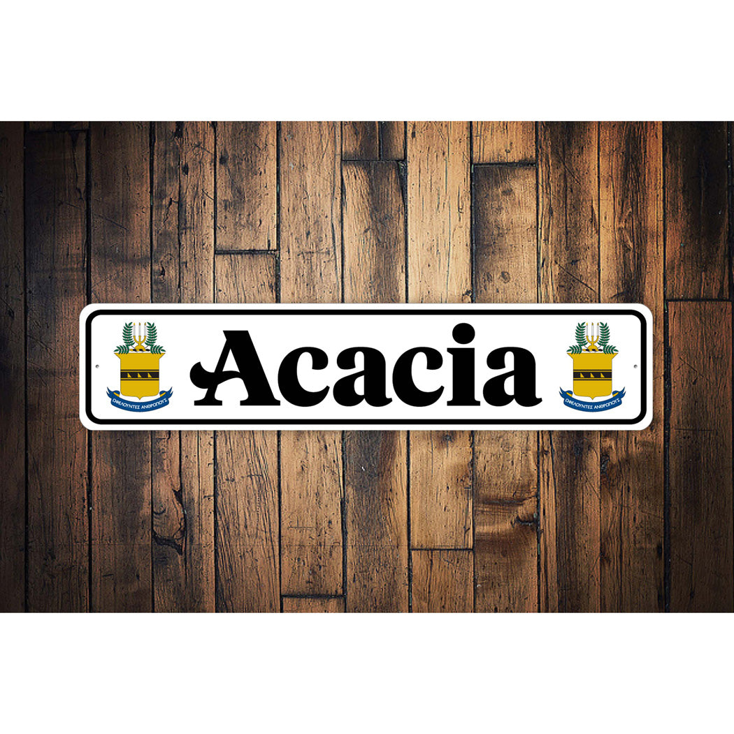 Acacia New Logo Sign