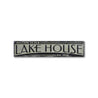 Established Date Lake House Rustic Wood Sign