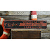 Relax Lake Rustic Wood Sign