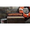 Lake Beach Arrow Rustic Wood Sign