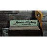 Flying Rustic Wood Sign