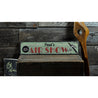 Air Show Rustic Wood Sign