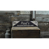 Neighborhood Bar Rustic Wood Sign