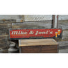 Neighborhood Pub Rustic Wood Sign