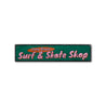 Surf and Skate Shop Rustic Wood Sign