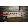 Fresh Lobster Rustic Wood Sign