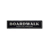 City Name Boardwalk Rustic Wood Sign