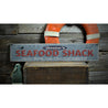 Seafood Restaurant Rustic Wood Sign