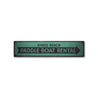 Paddle Boat Rental Rustic Wood Sign